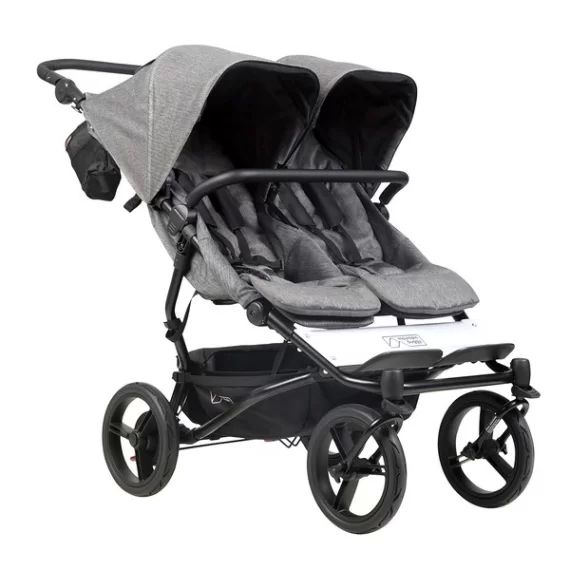 Poussette Double Mountain Buggy Duet V3.2 Luxury Edition – Herringbone