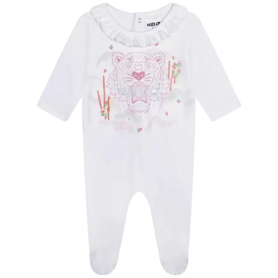Pyjama en coton Fille Blanc