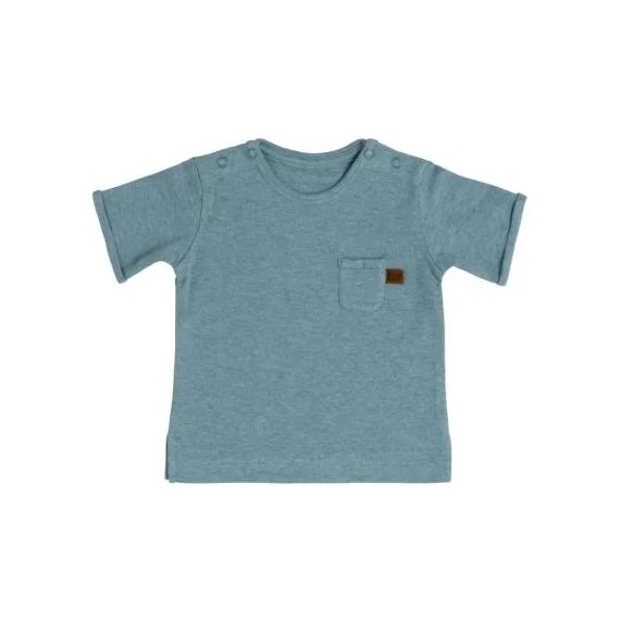 Tee-shirt bébé Melange stonegreen (6 mois)