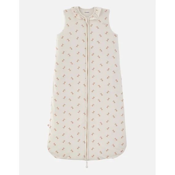 Gigoteuse Imprimé Libellules En Jersey Ecru