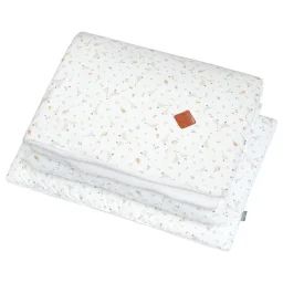 Couette Et Oreiller – Prêt À Dormir En Coton Sidonia Blanc Imprimé Minimaliste