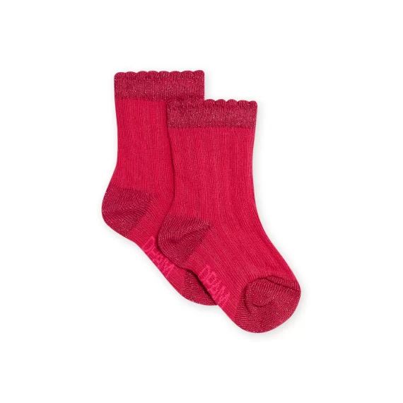 Chaussettes Rouges Bébé Fille – Turquoise