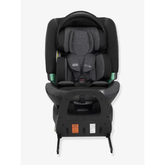 Siège-auto CHICCO Bi-Seat Air avec base rotative 360 i-Size 40 à 150 cm, équivalence groupe 0+/1/2/3 black air
