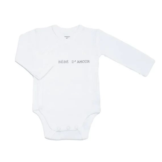 Body Naissance Pour Bébé Trois Kilos Sept – Blanc – Mixte Blanc