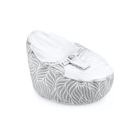 Nid Bébé Incliné Universel BabyJem – Motif Feuilles Grises