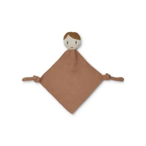 Doudou plat Alfie Doll Tuscany rose multi mix