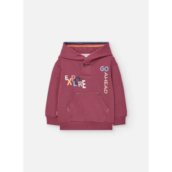 Sweat En Molleton Grenat