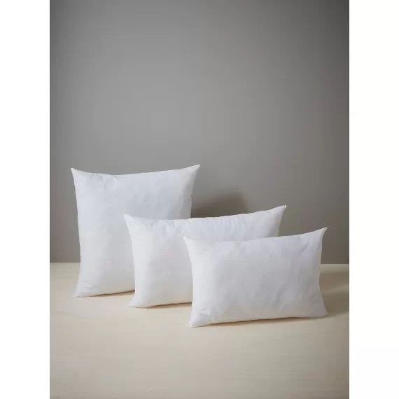 Oreiller moelleux en coton bio blanc