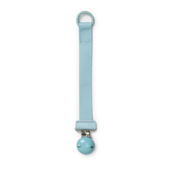 Attache-tétine Elodie en Bois – Aqua Turquoise