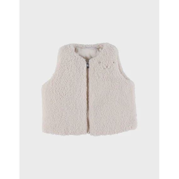 Veste Sans Manches En Groloudoux Beige