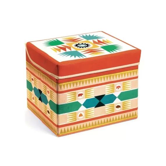 Coffre à jouets siège Tipi
