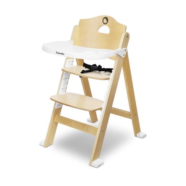 Chaise Haute Lionelo Floris – White Natural