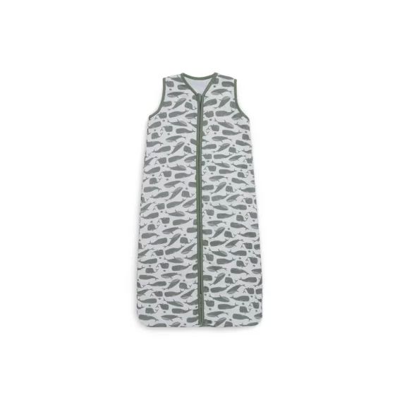 Gigoteuse gaze de Coton Baleines Vertes –