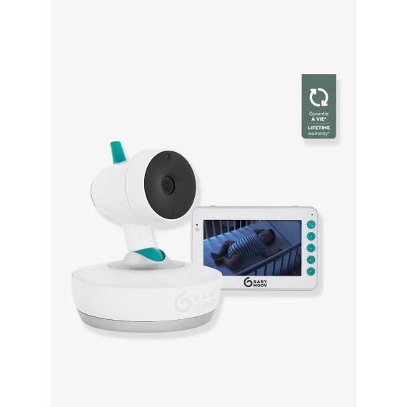 Ecoute-bébé vidéo 360° BABYMOOV Yoo-Moov blanc