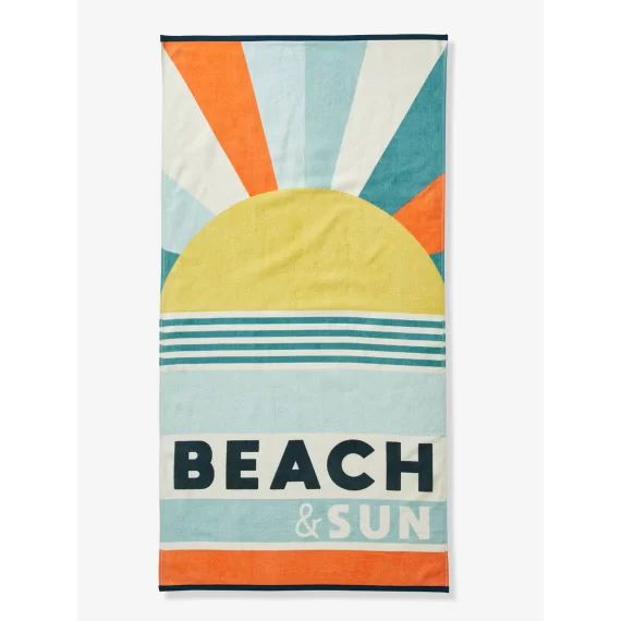 Serviette de plage / de bain BEACH&SUN multicolore