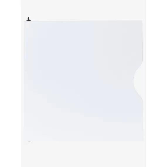 Porte pour meuble à cases blanc