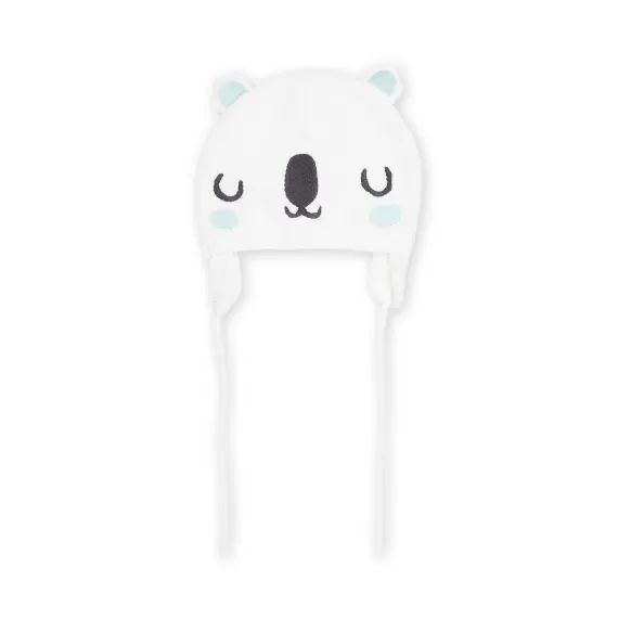 Bonnet À Animation Koala – Ecru