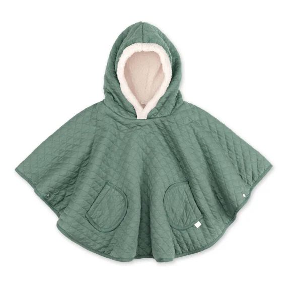 Poncho De Voyage – Pady Quilted – Teddy Green