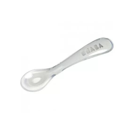 Cuillère en silicone 2e âge grise
