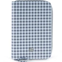 Protège carnet de santé Together Vichy bleu et gris