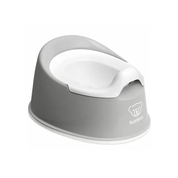 Pot bébé Smart gris et blanc
