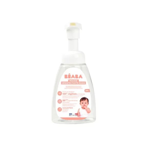 Flacon mousse désinfectante mains pour bébé (250 ml)