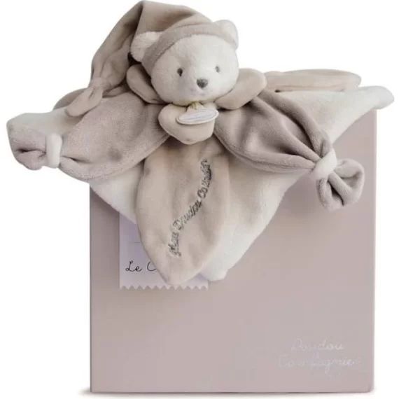 J&rsquo;aime mon doudou : Ours gris collector aille Unique Coloris Unique gris