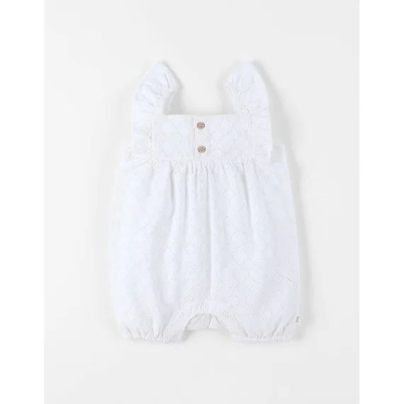 Combinaison Coton Blanc