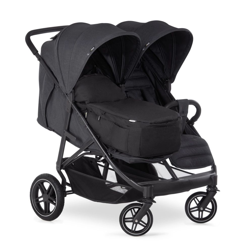 Poussette Double Hauck Uptown Duo – Melange Black