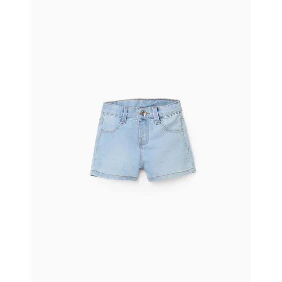 Short En Jean Bleu Clair