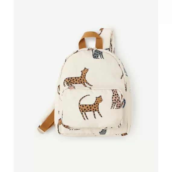 Sac à dos motifs léopards colorés
