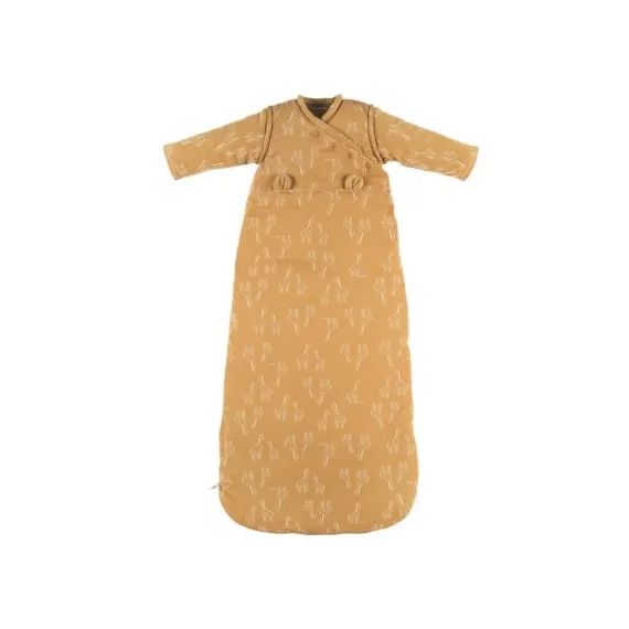 Gigoteuse en jersey bio chaude Mix & Match ocre TOG 1-2 (90-110 cm)