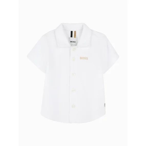 Chemise Manches Courtes Blanc