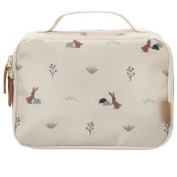 Sac Isotherme Ecru, Marron, Bleu