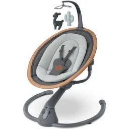 MAXI-COSI Cassia Balancelle Electrique Musicale, De la naissance à 6 mois, Essential Graphite gris