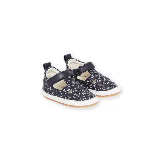 Chaussures Salome Bleu Marine