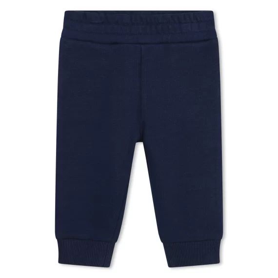 Pantalon de jogging en coton Garçon Bleu