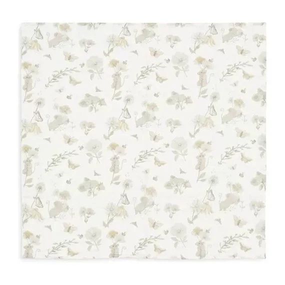 Lange gaze de Coton small Dreamy Mouse (2 pcs) blanc