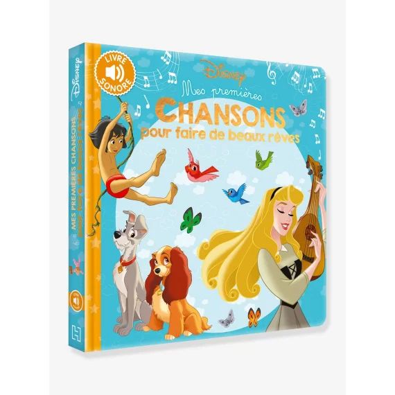 Mes premières chansons pour faire de beaux rêves – Disney – HACHETTE bleu