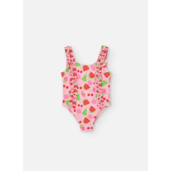 Maillot De Bain Polyamide Rose