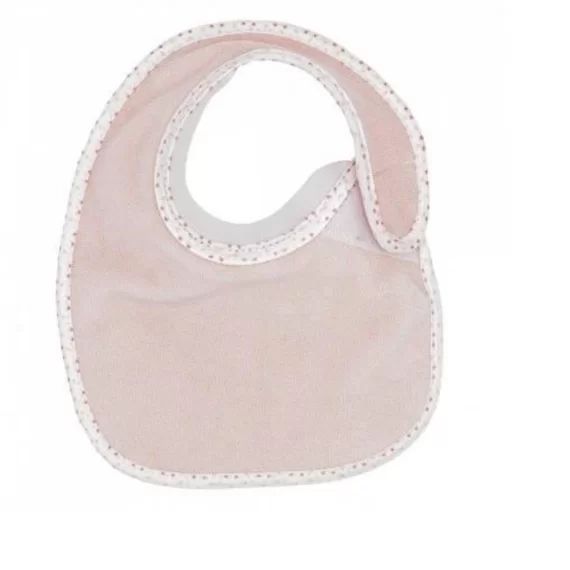 trois kilo bavoir rose rose