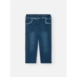 Jeans Maille Bleu
