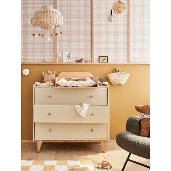 Commode enfant LIGNE FJORD argile