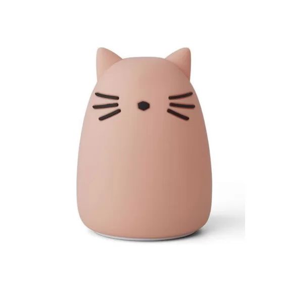 Veilleuse Winston chat rose (13 cm)