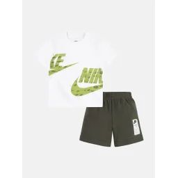 Ensemble 2 Pièces Vert / Blanc