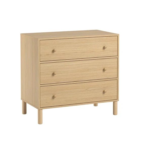 Commode 3 Tiroirs – Tela Bois Clair