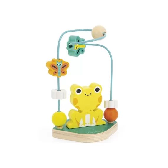 Boulier en bois Looping Grenouille Tropik
