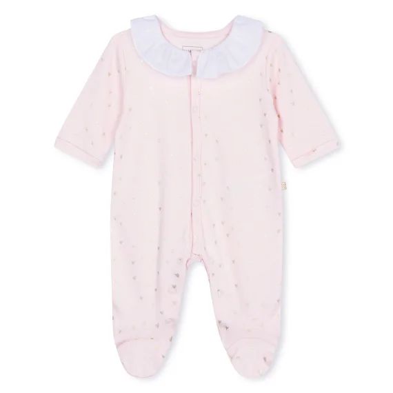 Pyjama à motifs avec col Fille Rose