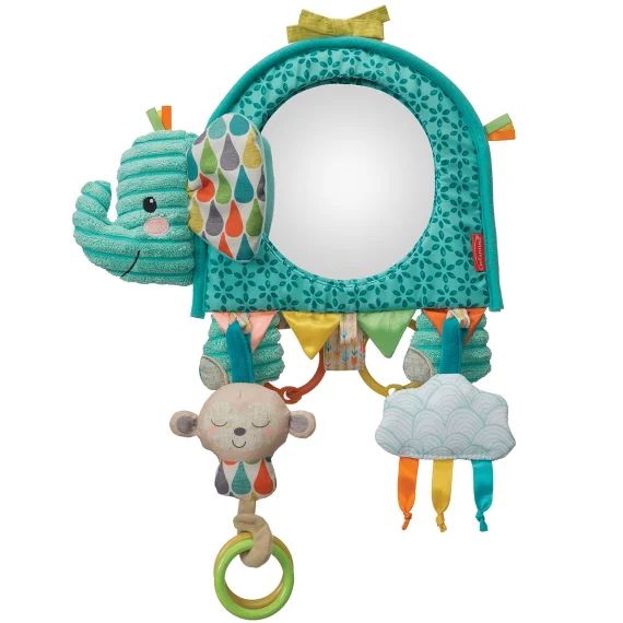 Jouet d&rsquo;activités à suspendre éléphant miroir