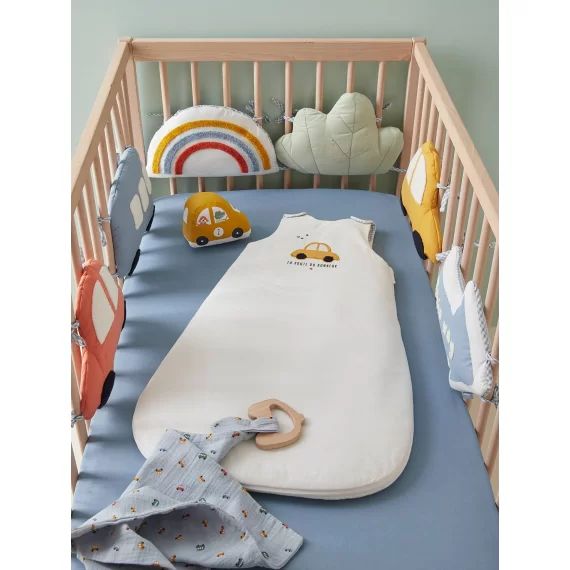 Tour de lit modulable EN VOITURE SIMON bleu / multicolore